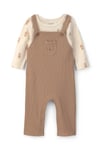 CTR-1V416410Layette Erkek Bebek Salopet Set CTR-1V416410