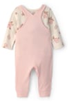 CTR-1V546410Layette Kız Bebek Salopet Set CTR-1V546410