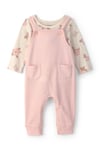 CTR-1V546410Layette Kız Bebek Salopet Set CTR-1V546410