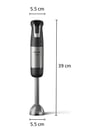 Philips 5000 Serisi HR2695/00 El Blenderi - Siyah / Inox - 1200 Watt
