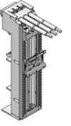 9340430 SV Komponent adaptörü, OM, 60mm, 65A, 55mm