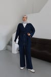 Cepli Kot Takım | Oversize Rahat Kesim Denim Kombin