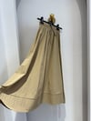 Gabardin Etek Camel