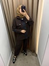 Kot Garnili Takım - Kahve