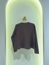 Missemramiss - Peplum Triko Hırka - Kahve