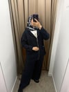 Pantolonlu Tensel Takım - Lacivert