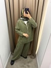 Pantolonlu Tensel Takım - Yeşil