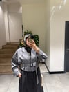 Reglan Kısa Ceket Antrasit