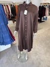 Saten Tunik Kahve