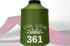 150 Denye 361 Renkli Tekstürize Polyester Overlok İpliği (Muz İplik)