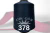 150 Denye 378 Renkli Tekstürize Polyester Overlok İpliği (Muz İplik)