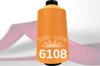 150 Denye 6108 Renkli Tekstürize Polyester Overlok İpliği (Muz İplik)