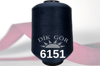 150 Denye 6151 Renkli Tekstürize Polyester Overlok İpliği (Muz İplik)