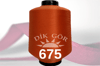 150 Denye 675 Renkli Tekstürize Polyester Overlok İpliği (Muz İplik)