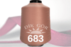 150 Denye 683 Renkli Tekstürize Polyester Overlok İpliği (Muz İplik)