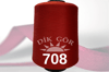 150 Denye 708 Renkli Tekstürize Polyester Overlok İpliği (Muz İplik)