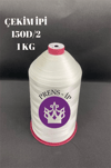 Prens-İp 80 Numara Boyasız 210D/2 1kg Çekim İpi