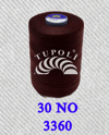 Tupoli 30 Numara 3360 İlikli Polyester Dikiş İpliği