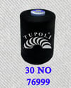 Tupoli 30 Numara Siyah İlikli Polyester Dikiş İpliği