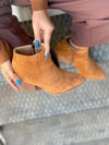 DALİDA TABA SÜET DALLAS WESTERN MİNİ BOT