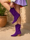 EVA MOR DANA SÜET DALLAS TOPUKLU WESTERN YAZLIK BOT