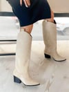 FOLLY BEJ SÜET DALLAS DİZALTI ÇİZME