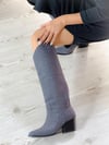 FOLLY FÜME JEAN KOT DALLAS DİZALTI ÇİZME