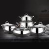 First Class Delux Collection 10 Parça Platin Güveç Tencere Seti