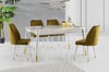 Karataş FL-1113 Flora Masa Efes/Beyaz-Gold