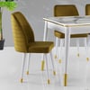 Karatas Hg-405 Hugo Sandalye Bf-17/ Beyaz-gold