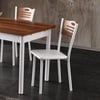Karatas Ps-1301 Polo Sandalye Cevız/beyaz
