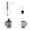 Korkmaz A449-01 Performix Mega Rosagold Blender Set