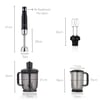 KORKMAZ A449 PERFORMIX MEGA BLENDER SET SIYAH