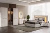 Marcabella Mrs26-5002 Pure Başlıklı Yatak Odası Takımı