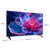 Onvo 50VQ90F3UA 50' 127 Ekran 4K Ultra HD Google Smart QLED TV