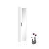 Dekorex BNY104-Beyaz Tek Kapılı Banyo Dolabı Aynalı