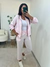 AÇIK PEMBE FERMUAR KAPAMALI İKİLİ TAKIM