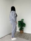 Gri Baskılı Sweat Takım