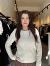 Krem Gold Sim Geçişli Triko