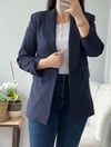 Lacivert Blazer Ceket 
