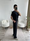 Lacivert Kaymak Dokulu İkili Takım 