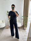 Lacivert Kaymak Dokulu İkili Takım 