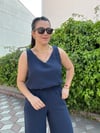 Lacivert Tensel İkili Takım 