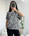 LEOPAR DESENLİ TİŞÖRT