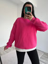 PEMBE BASİC SWEATSHİRT