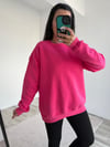 PEMBE BASİC SWEATSHİRT