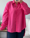 Pembe Vatkalı Gömlek