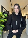 Siyah Zincir Detaylı Sweat