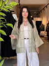 Yeşil İp Bağcıklı Özel Seri Gömlek