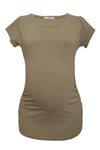 LuvmaBelly  Maternity 2009_2015 Pamuklu Hamile (9 Renk Mevcut) T-shirt